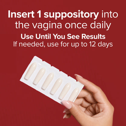 O Positiv URO Boric Acid Vaginal Suppository Capsules, Fast Odor Control + Intimate Care, 12 Count