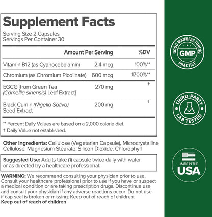 O Positiv Moto Women's Metabolism Support - Energy, Curb Cravings, Healthy Metabolism - Vegan Capsules, 30 Servings