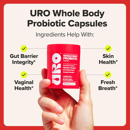 O Positiv Pre- & Probiotic Power Pack – URO Women’s Probiotic & URO Prebiotic Fiber – with 20B CFU of 10 Probiotic Strains, Digestive Botanicals & Chicory Root Fiber for Better Digestion & Gut Health