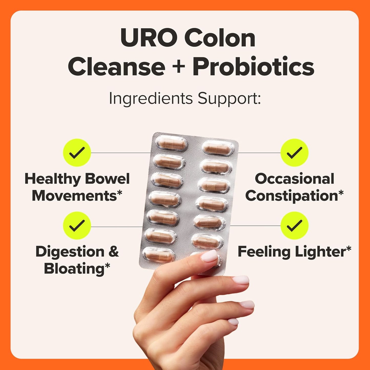 O Positiv URO Metabolism + Probiotic and URO Colon Cleanse + Gut Reset Bundle