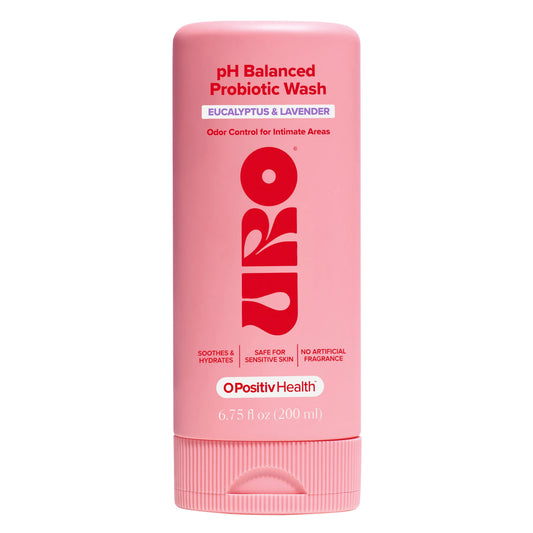 O Positiv URO pH-Balanced Probiotic Intimate Wash for Daily Odor Control, 6.75 fl oz